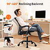 $42 FS Walmart by Factory Direct BestOffice Ergonomic Home Office Chair, Adjustable Lumbar Support and Height, with Arms, Black