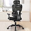 $119 FS Walmart by COOLHUT Ergonomic Office Chair, High Back Desk Chair, Breathable Mesh Computer Chair with Lumbar Support, Comfy Foam Cushion Home Office Chair, 300lbs,
