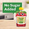 $6.91 or less S&S/Q/AMZ Mott's No Sugar Added Applesauce Variety Pack, 4 Flavors – Apple, Strawberry, Cinnamon & Blueberry,  , 3.2 Clear Pouches, 20 Pack