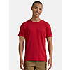 George Men's and Big Men's Classic Fit Crewneck Tee with Short Sleeves (Red, Sizes XS-3XL) $2