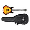 Indio by Monoprice Boardwalk Flamed Maple Semi Hollow Body Electric Guitar w/ Bag $150 + Free S&H
