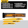 16-Pack DeWALT ToughCase Bi-metal Wood/Metal Reciprocating Saw Blade Set $17.98 w/ Subscription + Free Shipping