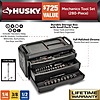 280-Piece HUSKY SAE & Metric Mechanics Tool Set w/ Toolbox $99 + Free Shipping