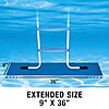 Poolmaster 9" x 36" Swimming Pool Vinyl Liner Ladder Pad (Blue) $3.80 + Free Shipping w/ Prime or on $35+
