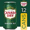 12-Pack 12-Oz Canada Dry Ginger Ale: 3 for $14.74 w/ S&S + Free Shipping w/ Prime or $35+