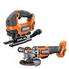 RIDGID 18V Cordless 2-Tool Combo Kit w/ Jig Saw & 4-1/2" Grinder (Tools Only) $149 + Free Shipping