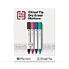 12-Pack TRU RED Tank Dry Erase Markers (Chisel Tip, Assorted) $3.42 at Staples w/ Free Store Pickup