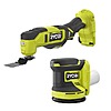 Ryobi ONE+ 18V 2-Tool Cordless Combo Kit w/ Multi-Tool & 5" Random Orbit Sander $69 + Free Shipping