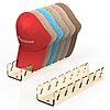2-Pack Hat Organizer for Baseball Caps Racks (Amber) $6.68 + Free Shipping w/ Prime or on orders over $35