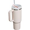 40-Oz Stanley Quencher H2.0 Stainless Steel Vacuum Insulated Tumbler w/ Lid and Straw (Rose Quartz) $27 + Free Shipping w/ Prime or on orders over $35