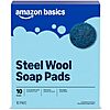 10-Count Amazon Basics Steel Wool Soap Pads $1.66 + Free Shipping w/ Prime or on orders over $35