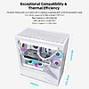 Lian Li V100 ATX Mid-Tower PC Case (White) + $23 Newegg eGift Card $65 + Free Shipping