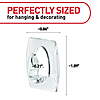 18-Ct 0.5-Lb Command Value Pack Damage-Free Hanging Clear Mini Hooks $6.89 + Free S&H w/ Walmart+ or on $35+