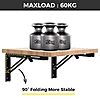 2-Pack 16" Dntorx Folding Shelf Bracket  $9.99 + Free Shipping w/ Prime or on $35+