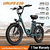 URLIFE E20 1000W 48V 13Ah 28MPH 20''X3" Fat Tire 7-Speed Electric Bike green $269.50  + Free Shipping