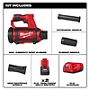 Milwaukee M12 12V Lithium-Ion Cordless Compact Spot Blower with M12 Compact 2.0 Ah Battery (2-Pack) Starter Kit and Charger $119