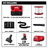 M12 FUEL 12-Volt Lithium-Ion Cordless 1.6 Gal. Wet/Dry Vacuum with (2) M12 High Output 5.0Ah Batteries and Charger $149
