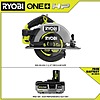 Ryobi ONE+ HP 18V Brushless Cordless 7-1/4 in. Circular Saw with ONE+ 18V 4.0 Ah HIGH PERFORMANCE Battery $139