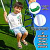 Sportspower Metal Swing Set w/ 2-Person Glider, 2 Swings & 5' Slide $127.99 + Free Shipping