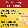 (2) 150-Count Nature Made Burp Less Fish Oil Omega-3 1000mg Softgels $11.60 ($5.80 Ea) w/ S&S + Free Shipping w/ Prime or on $35+