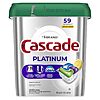 Cascade Platinum Dishwasher Pods, Dishwasher Detergent, Dish Detergent Soap, Lemon, 59 Count~$14.94 After Coupon & S&S @ Amazon
