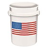 $2.50 (clearance price, location dependent) 5 Gallon AMERICA 250 Buckets at Home Depot Free PU or Delivery
