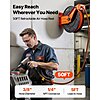 VEVOR 3/8" x 50' Retractable Air Hose Reel $68.79 Shipped