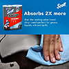 Scott® Shop Towels Original™ (75040), Original Blue Shop Towels, 9.4"x11" sheets, 12 Packs of 2 Rolls (55 Towels/Roll, 24 Rolls/Case, 1,320 Towels/Case) $4.67