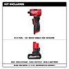 Milwaukee M12 FUEL 12V Lithium-Ion Brushless Cordless 1/4 in. Right Angle Die Grinder with M12 5.0 Ah Battery $199