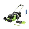 Greenworks 80V 22" Dual Blade Mower $599.99 free Shipping Costco.com
