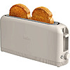 Bella - Fits-anywhere Kitchenware: 2-Slice Slim Toaster with Long Wide Slot - Oatmilk $9.99 Bestbuy.com