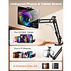 LISEN Tablet Desk Stand Mount w/ Dual Clamps for 4-13" Tablets & Devices (Black) $14.98 + Free Shipping w/ Prime or on $35+