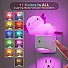 JandCase 3D RGB Color-Changing Plug-In Night Light (Axolotl, Duck, or Mushroom) $7.99 or 2 for $12.99 ($6.50 each) + Free Shipping w/ Prime or on $35+