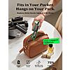 LISEN Airplane Travel Phone Holder w/ Adjustable LED Light & Clamp Mount (USB-C Rechargeable) $7.99 + Free Shipping w/ Prime or on $35+