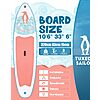 10'6" x 33" Tuxedo Sailor Inflatable Stand-Up Paddle Board w/ Paddle, Pump, Backpack & Accessories (Light Pink or Dark Blue Penguin) $84.99 + Free Shipping