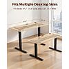 Topsky Dual-Motor Electric Height-Adjustable Black Standing Desk Frame (Fits Tops up to 70.8" x 31.5", 225-Lb Capacity) $98.99 + Free Shipping