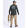 Pudolla Men's UPF 50+ Lightweight Long Sleeve Sun Shirt (S-3XL, Various) $11.99 + Free Shipping w/ Prime or on $35+