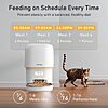 Yuposl 3L Automatic Cat Feeder w/ 1–6 Daily Meals, 180-Day Battery Life & Stainless Steel Bowl (White) $21.69 + Free Shipping w/ Prime or on $35+