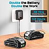 Seesii Cordless Jigsaw w/ 2x 2.0Ah Batteries, Charger, 9 Blades & Storage Bag $39.99 + Free Shipping