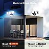 OREiN 4500LM Hardwired Outdoor LED Flood Light w/ Motion Sensor, 180° 50' Detection & Dusk-to-Dawn Mode (Black) $16.99 + Free Shipping w/ Prime or on $35+