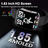 MFVLP 1.85" AMOLED Fitness Watch w/ Bluetooth Calling, 120 Sports Modes & IP68 Waterproofing (3 Colors) $9.99 + Free Shipping w/ Prime or on $35+