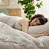 Prime: 3-Piece Bedsure All Seasons Comforter Set (Beige): Queen $20.79, King $22.09 + Free Shipping