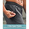 G Gradual Men's Quick Dry Athletic Shorts w/ Zipper Pockets (7"/ 5"/ 9" Inseam, XS-3XL, Various Colors) $11.99  + Free Shipping w/ Prime or on $35+