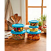 10-Piece Sedona Kitchen Borosilicate Glass Food Storage Container Set (Blue) $14.93 + Free Store Pickup at Macy's or Free Shipping on $39+