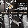 10" Veken Square All Metal Rain Shower Head & Handheld Sprayer Combo w/ Power Jet (Chrome) $89.96 + Free Shipping