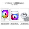 5-Pack Thermalright TL-C12CW-S 120mm ARGB PWM Case Fan (White) $18.06 + Free Shipping w/ Prime or on $35+