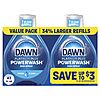 $7.44 AC & S&S - Dawn Powerwash Fresh Dish Spray, Liquid Dish Soap, Dish Soap Refill, Dish Detergent Liquid, 2 Refills, 2x21.5 Fl Oz