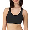 $7.49 AC - Hanes Racerback Bralette 3-Pack, Stretch Cotton Knit Low-Impact Bra, Moisture-Wicking Cotton T-Back Bra Top (various) at Amazon