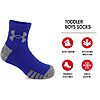 Under Armour boys Multi Pack Quarter Sock, Red Tech, 2-4T US - $6.54