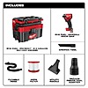 Milwaukee M18 FUEL PACKOUT Cordless 2.5 Gal. Wet/Dry Vacuum with M18 FUEL 1/4 in. Hex Impact Driver 0970-20-2953-20 - $189